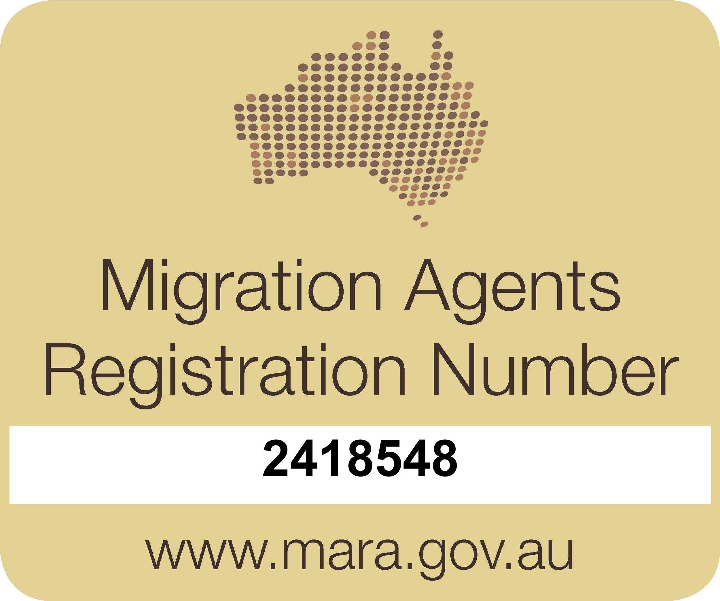 Migration Agent Reg. No. 0848997